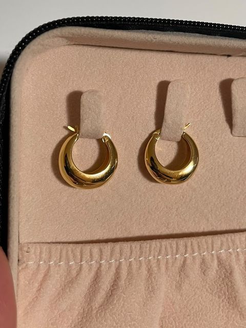 Mini Hoops | 18K Gold Plated