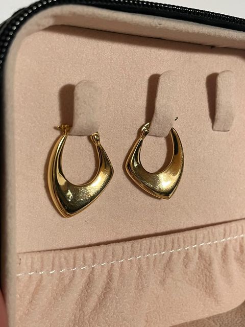 Demi Hoops | 18K Gold Plated